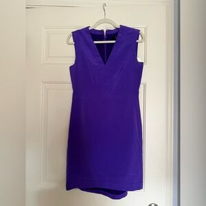 Tibi Silk Purple Dress